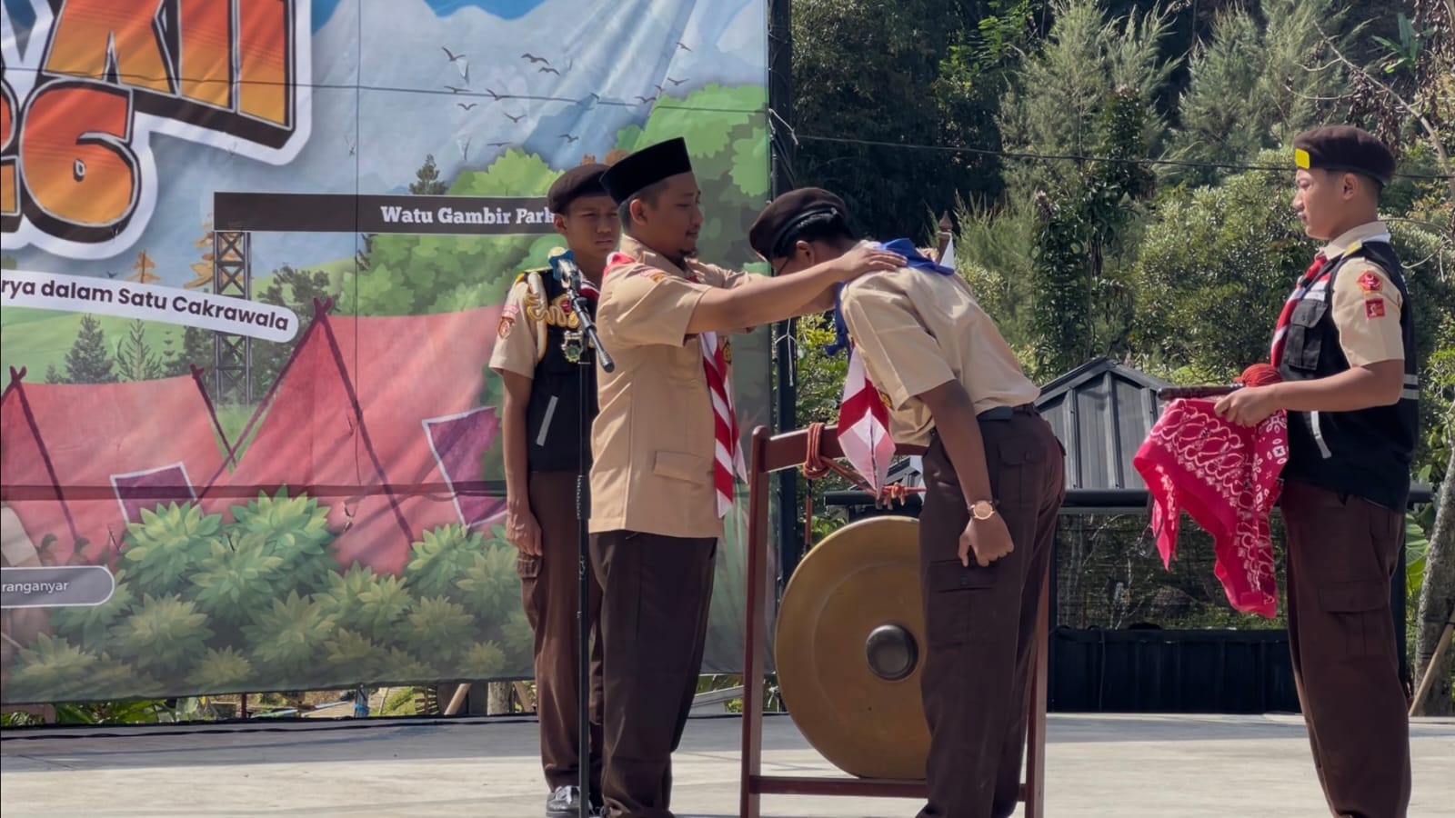 PPTA XII SMA IT Nur Hidayah Resmi Dibuka, 289 Siswa Ikuti Perkemahan di Karanganyar