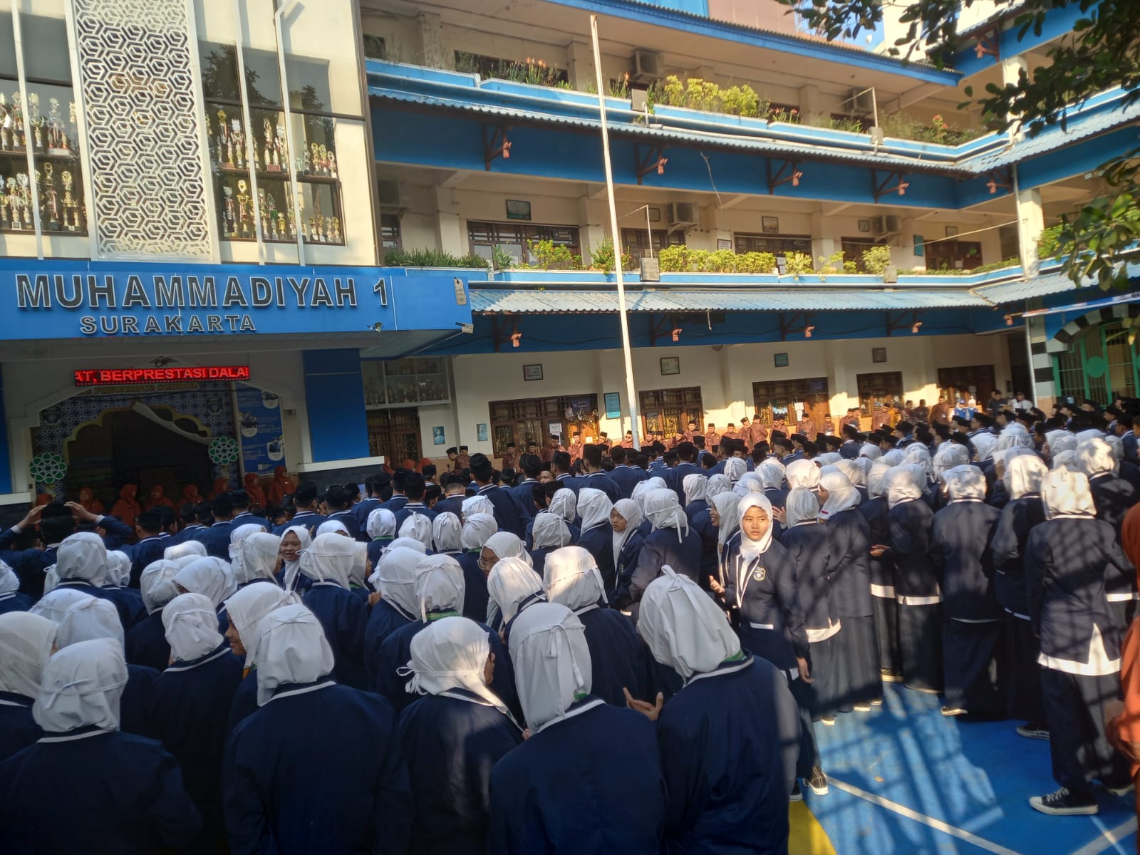 MPLS JELAJAH SIMPON 2026 Jadi Langkah Awal Siswa Baru Kenali Budaya Sekolah di SMP Muhammadiyah I Surakarta