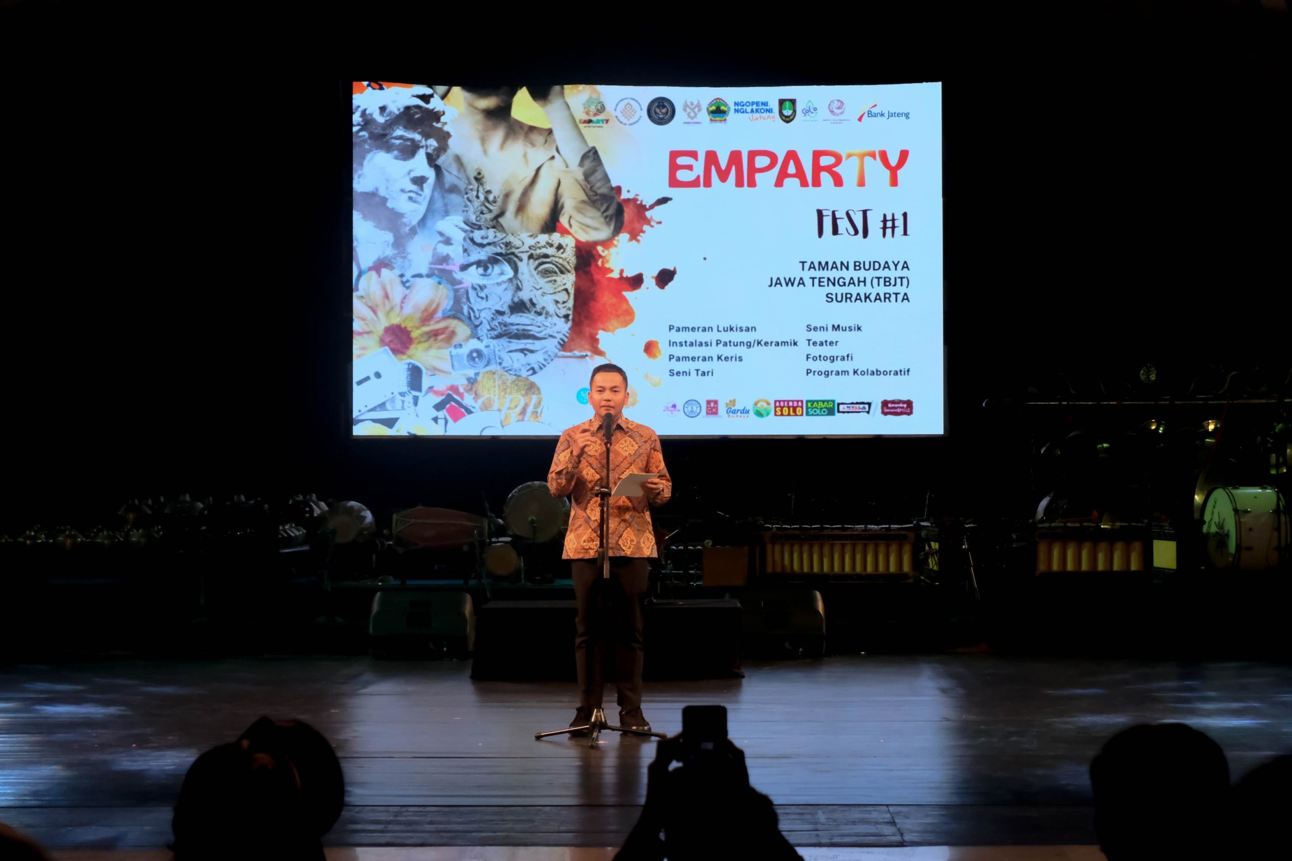 Respati Dukung Emparty Art Fest 2026, Seni Dinilai Jadi Jembatan Kemanusiaan