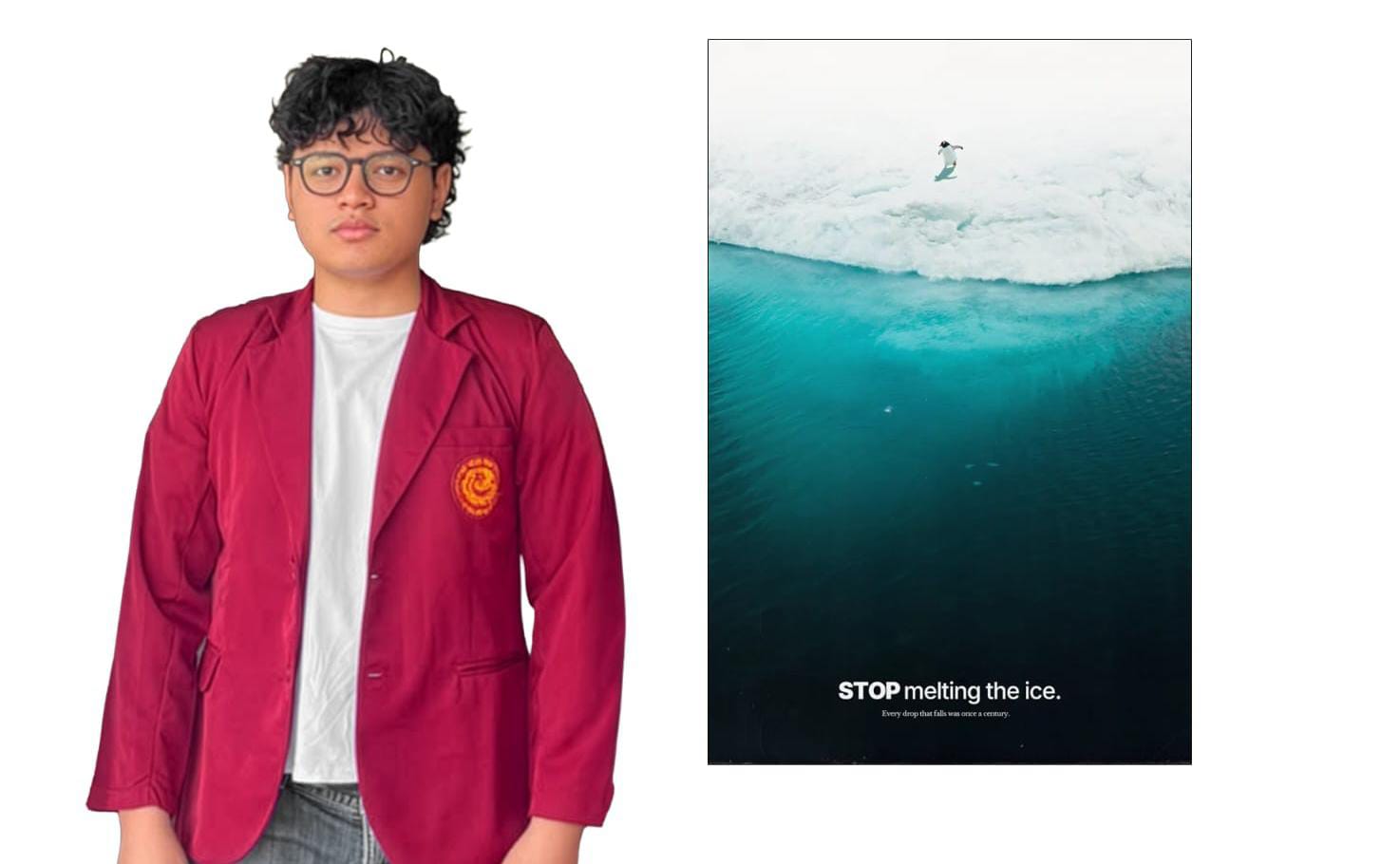 Angkat Isu Perubahan Iklim, Poster Mahasiswa ISI Surakarta Wakili Indonesia di Pameran Internasional